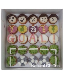 2014世界盃Mini Cupcake禮盒(25件)