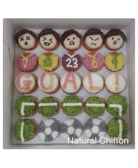 2014世界盃Mini Cupcake禮盒(25件)