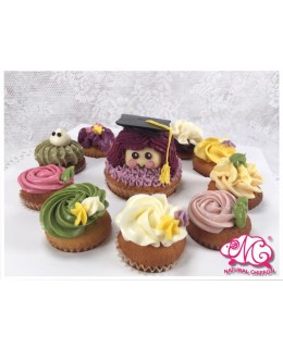 畢業女生1大10小 Cupcake