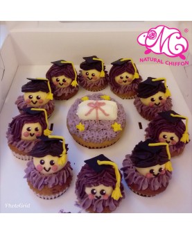 畢業生1大10小Cupcake禮盒