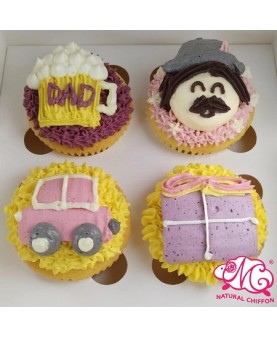2020父親節4件裝Cupcake