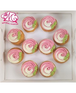 雙色玫瑰輕量裝Mini Cupcake