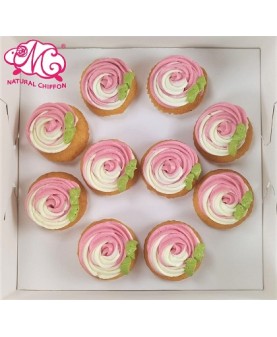雙色玫瑰輕量裝Mini Cupcake