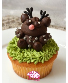 A036 鹿 Cupcake