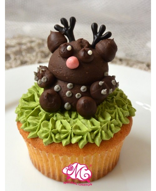 A036 鹿 Cupcake