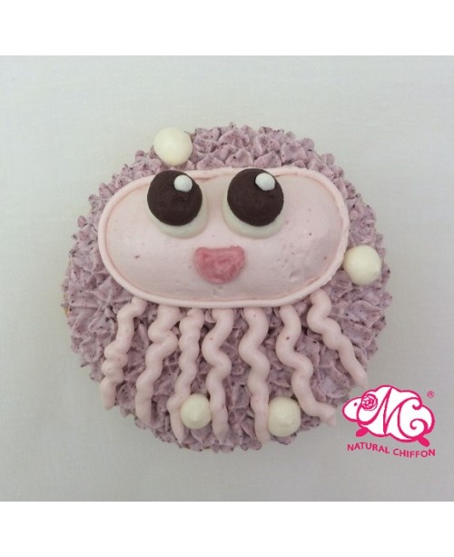 CA050 水母 Cupcake