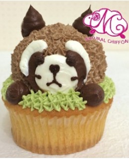 FC035 3D 狸貓 Cupcake