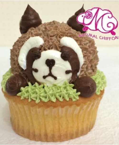 FC035 3D 狸貓 Cupcake