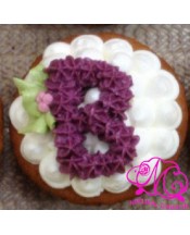 字母cupcake